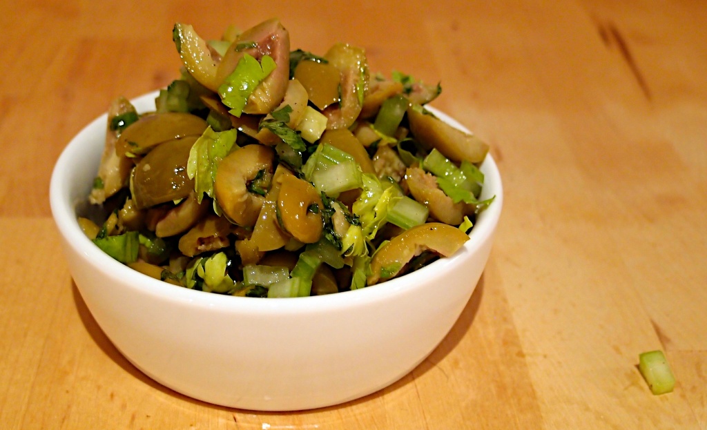 Green Olive Salad