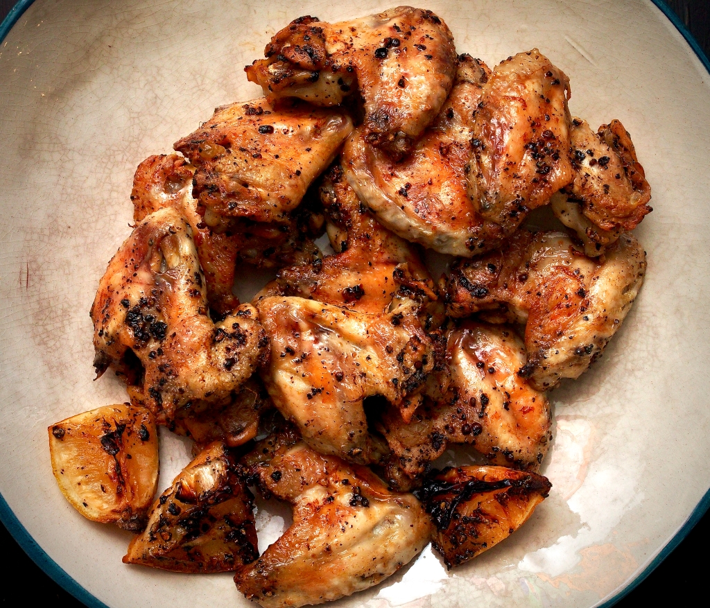 This image has an empty alt attribute; its file name is roast-chicken-wings-with-lemon-black-pepper.jpeg